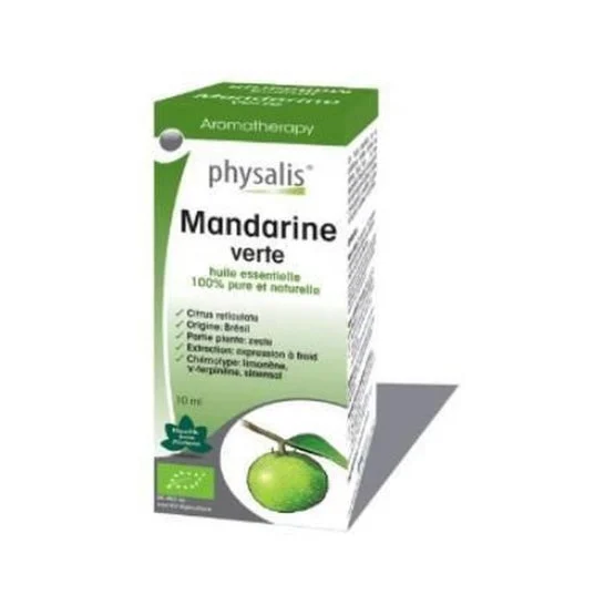 Physalis Olio essenziale di mandarino verde Bio 10ml