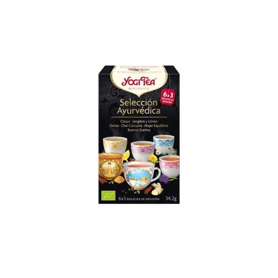 Tè Yogi Selezione ayurvedica 6 x 3 18 Bustine