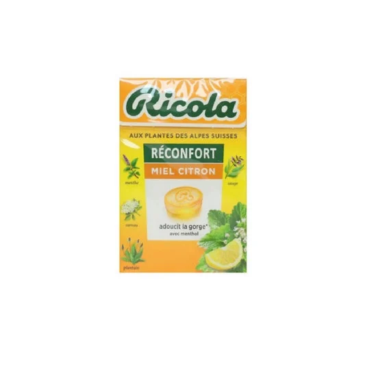 Ricola Reconfort Caramelos Miel Citron 50g