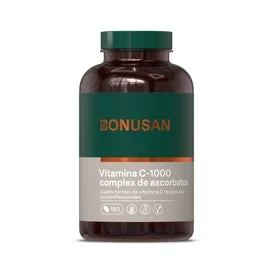 Bonusan Vitamina C 1000 Complejo de Ascorbatos 180comp