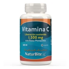 Naturbite Vitamina C 1500mg 90 Tabletas