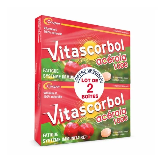 Vitascorbol Acérola 1000 2x30comp