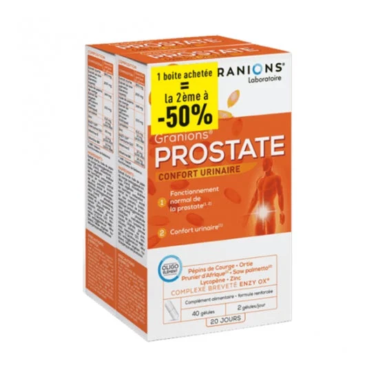 Prostate Urinary Comfort 2x40 Capsules