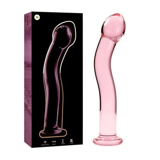 Ibiza Nebula Modelo 18 Dildo Cristal Rosa 18,5x3,5cm 1ud