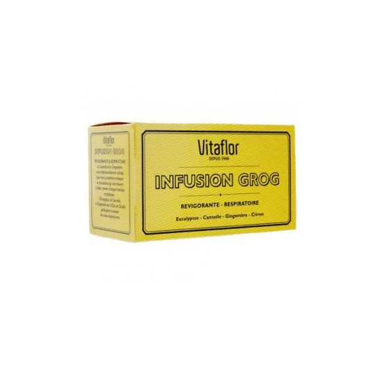Vitaflor Infusione Grog rinvigorente 18 sacchetti di 1,8 g