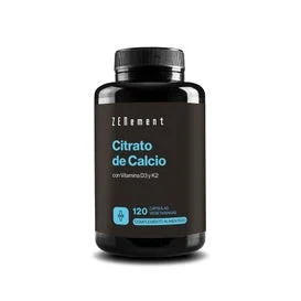 Zenement Citrato Calcio Vitamina D3 y K2 120vcaps
