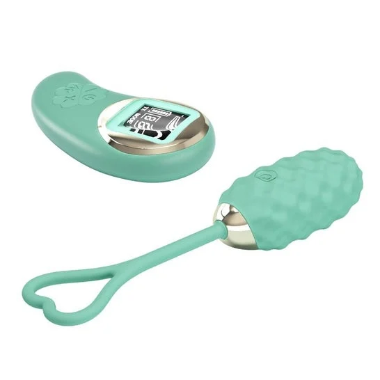 Pretty Love Vivian Huevo Vibrador Control Remoto Verde 1ud
