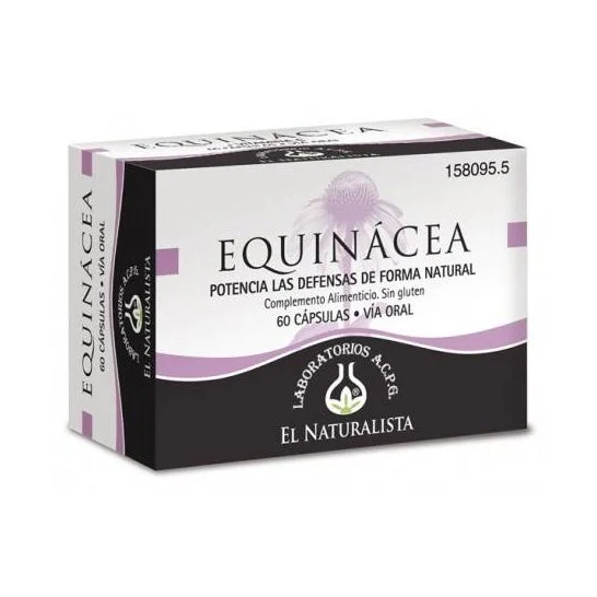 Echinacea+vit C 60 Cap El Naturalista