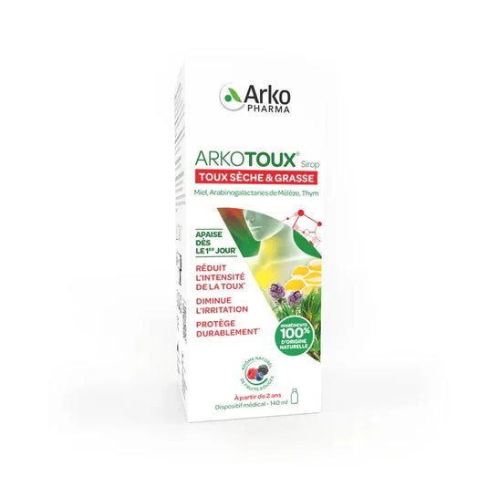 Arkotos sciroppo tosse secca e produttiva 140ml