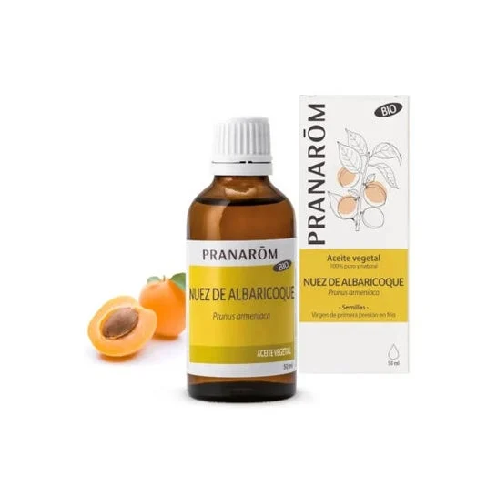 PRANARŌM Olio vegetale nocciolo d'albicocca BIO 50ml