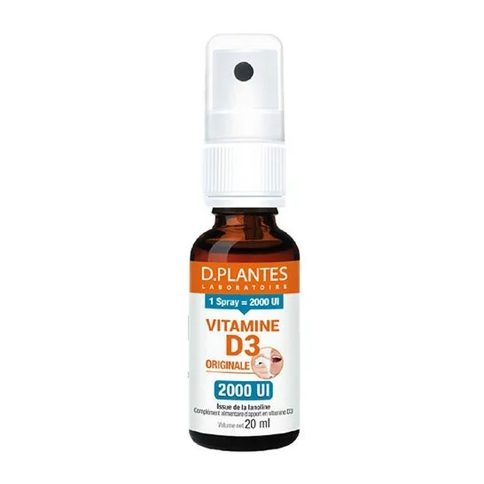 D.Plantes Vitamine D3 Original 2000 Ui Spray 20ml