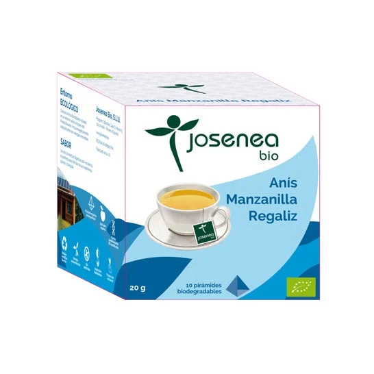 Josenea Anice Camomilla e Liquirizia Bio 10 Piramidi