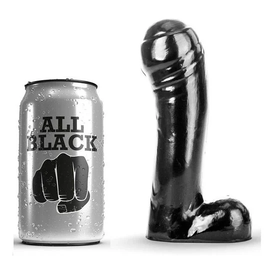 Tutto nero Dildo nero 15cm 1pc
