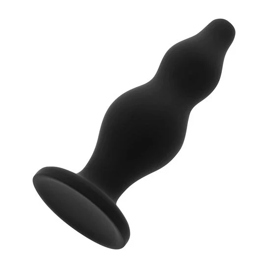 Ohmama Plug Anale Silicone livellato 12cm 1 Unità