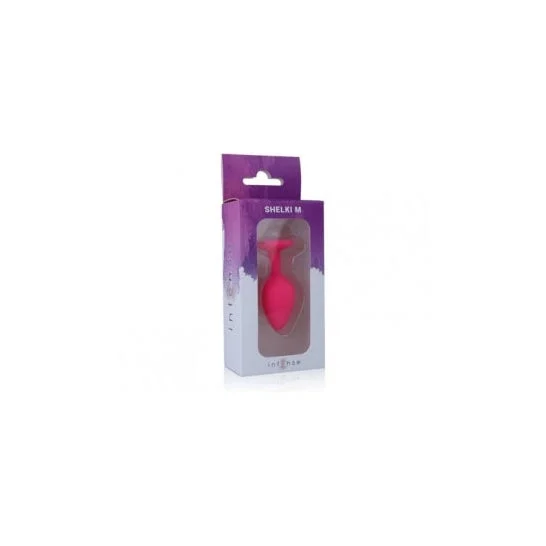 Plug anale intenso Shelki M Fucsia 1pc