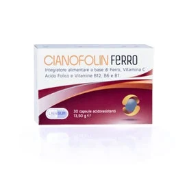 Laerbium Cianofolin Ferro 30caps