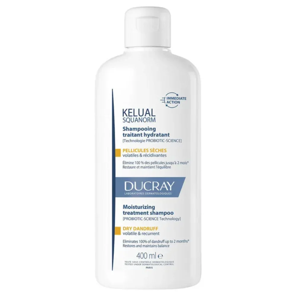 Ducray Kelual Squanorm Shampoo Trattante Forfora Secca 400ml
