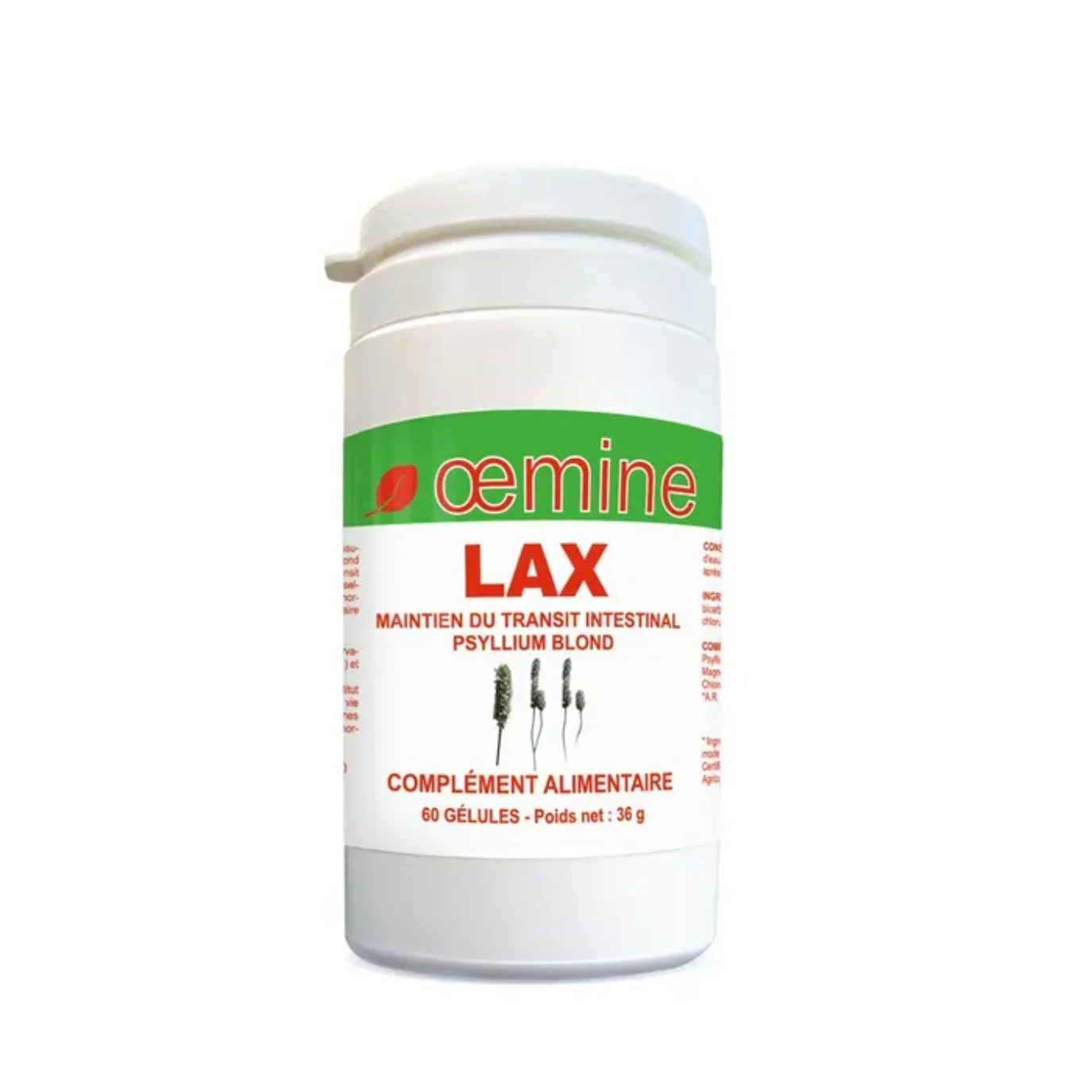 Oemine Lax Psyllium Blond 60 Capsule