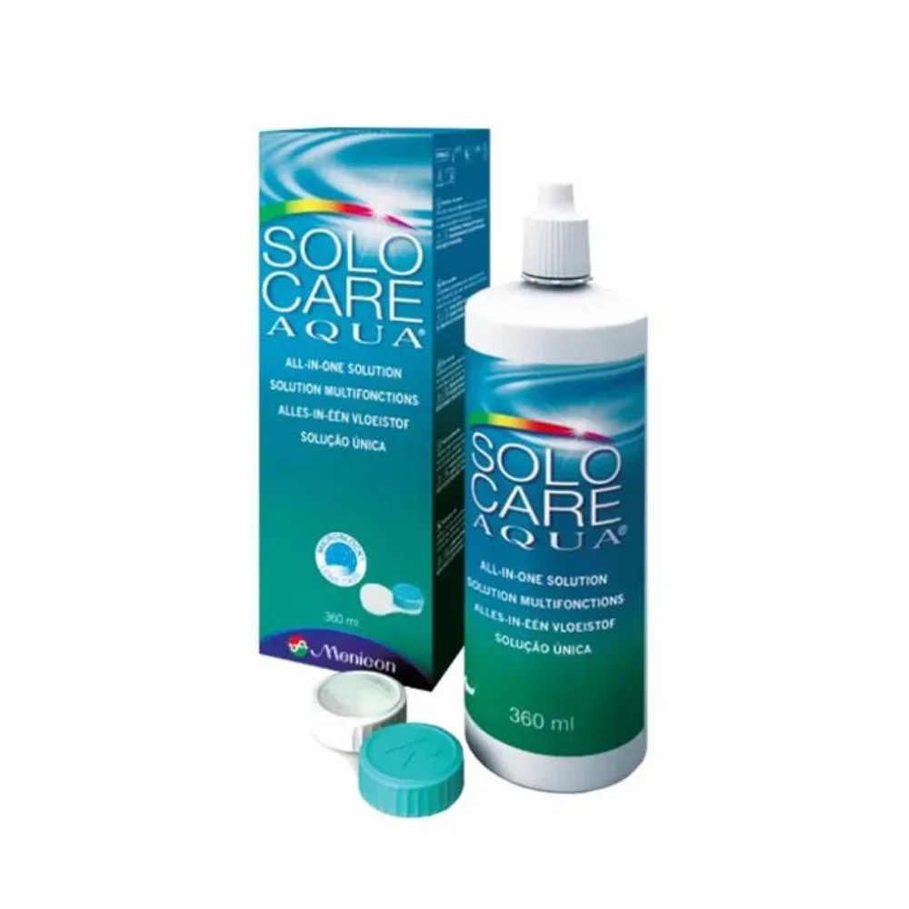 Menicon Solocare Aqua Soluzione multifunzione per lenti morbide 360ML