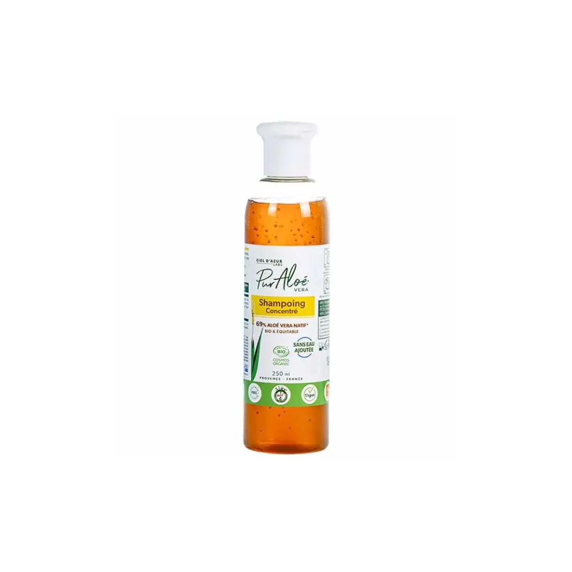 Pur aloé Shampoo Trattante Aloe Vera 70% Bio 250ml