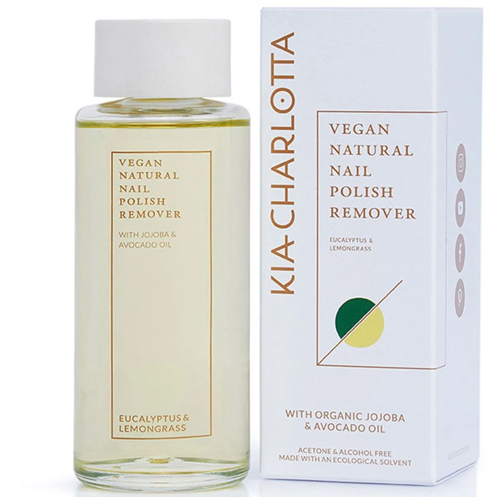 Kia-charlotta Solvente per smalto naturale vegano 100 ml