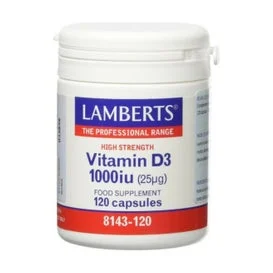 Lamberts Vit D3 1000 Iu 120 Cap