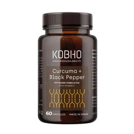 Kobho Cúrcuma + Pimienta Negra 60caps