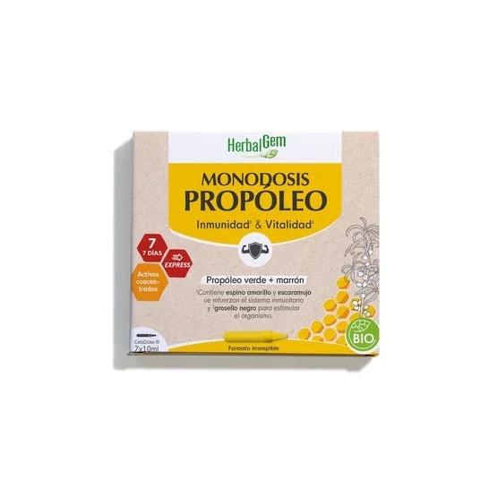 Herbalgem Propoli Bio 7x10ml