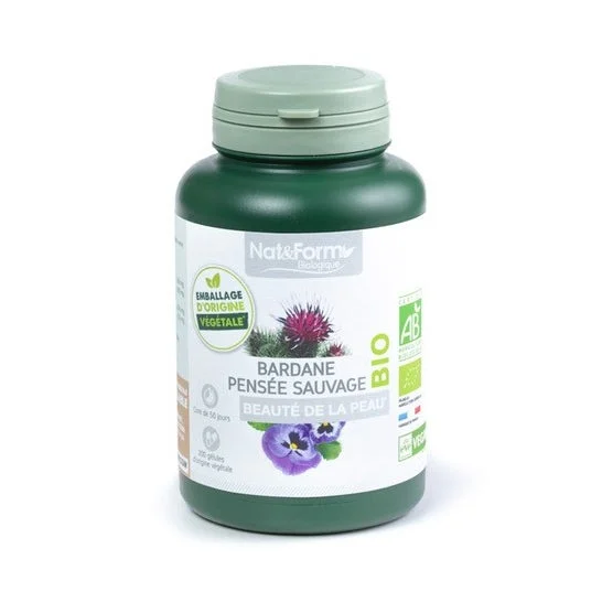 Nat&Form Bardana Viola Tricolor Bio 200caps