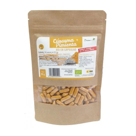 Dreamfoods Curcuma Pepe Eco 150caps