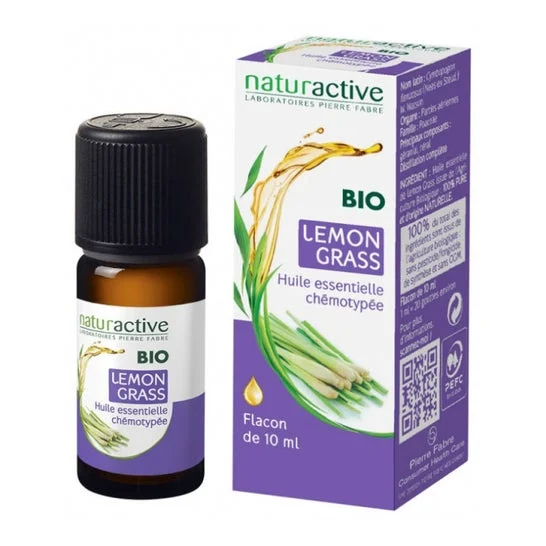 Olio Essenziale di Limone Erba Natura Natura 10ml Organico 10ml