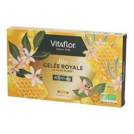 Vitaflor Bio Jalea Real Alta Concentración 4000mg 10x15 ml