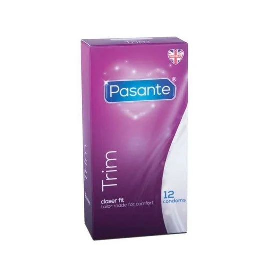 Pasante Pack Condoms Thinner Trim 12 pezzi