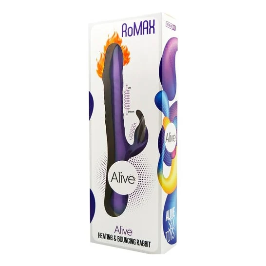 Alive Romax Vibrador Rabbit Silicona Violeta 1ud