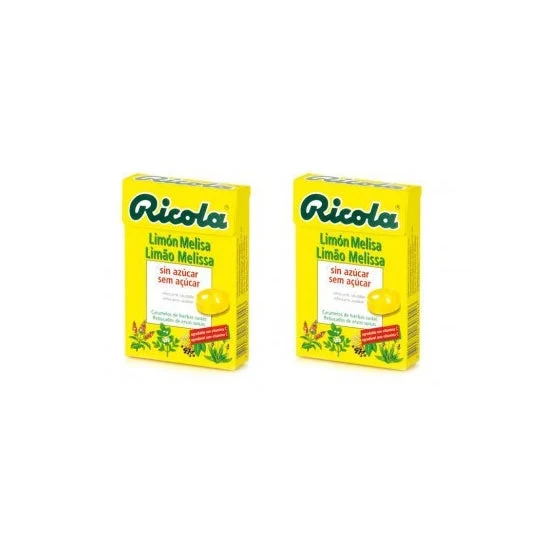 Ricola Pack Caramelle Limone Melissa 2x50g