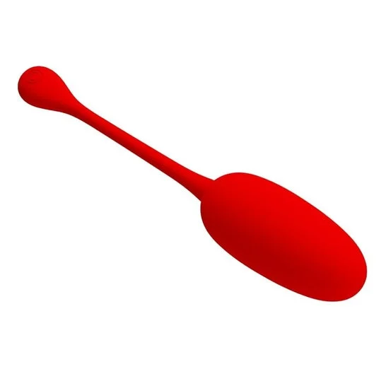 Pretty Love Knucker Huevo Vibrador Recargable Rojo 1ud