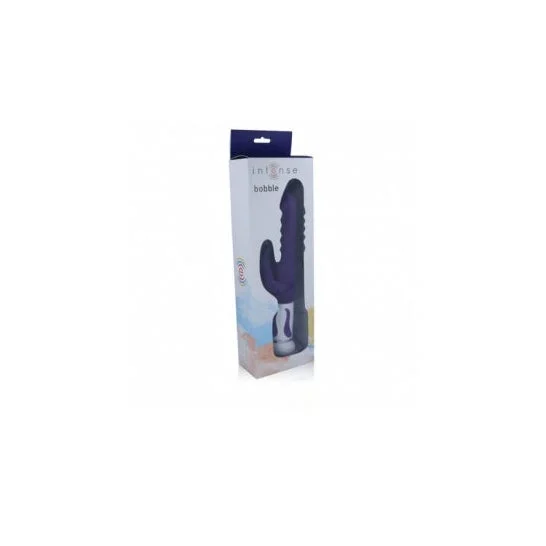 Intense Fun Bobble Vibrator Rotator in silicone viola