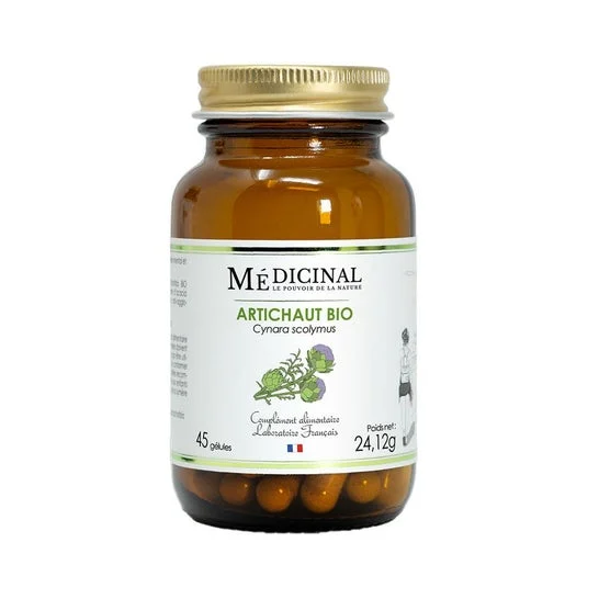 Médicinal Alcachofa Bio 45 Perlas
