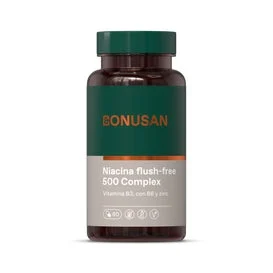 Bonusan Niacin 500mg Flush Free 60caps