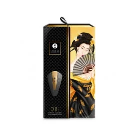 Shunga Obi Masajeador Íntimo Negro 1ud