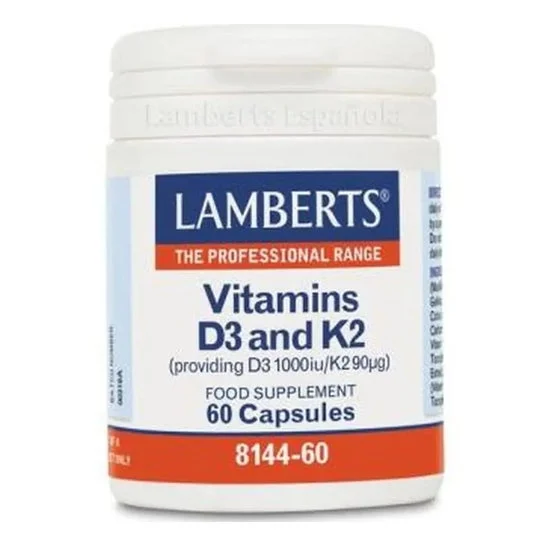 Lamberts Vitamina D3 1000 Ui Y K2 90 µg 60 Tappi