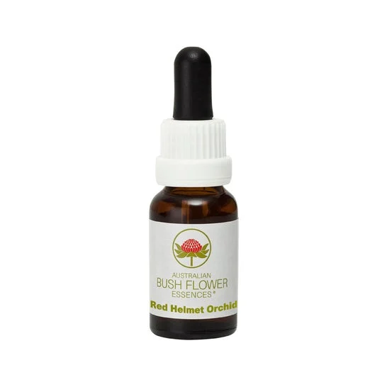 Australian Bush Flower Red Helmet Orchid 15ml