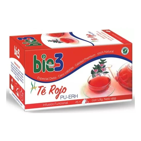 Bio3 tè rosso Pu-erh biologico 25pz