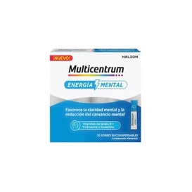 Multicentrum Energia Mental 20 Sobres