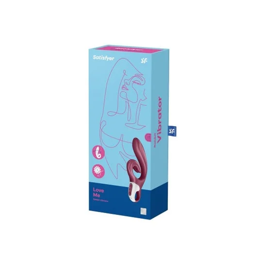 Satisfyer Love Me Vibrador Rabbit Rojo 1ud