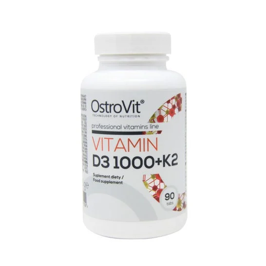 OstroVit Vitamin D3 1000+K2 90comp