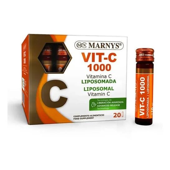 Marnys Vit-C 1000 Vitamina C Liposomada 20 fiale