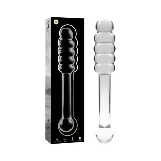 Ibiza Nebula Series Nro 20 Dildo 20.5x3cm Transparente 1ud
