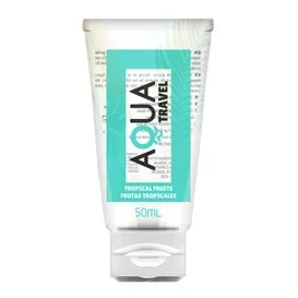 Aqua Travel Lubrificante a Base di Acqua Gusto Frutta Tropicale 50ml