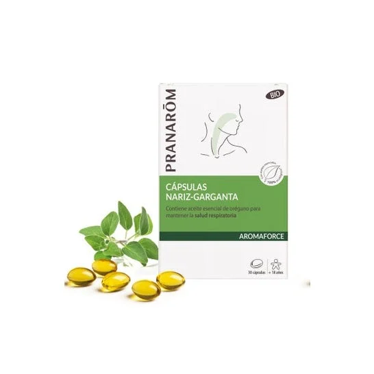 Pranarôm Aromaforce C psula Naso - Gola BIOLOGICO 30 c ps